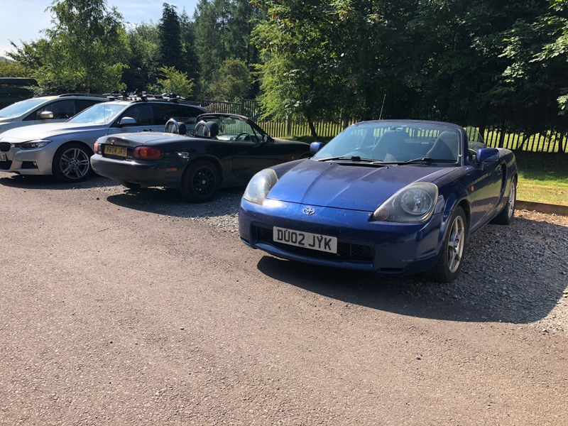 You can’t see the weight reduction on the MX5.